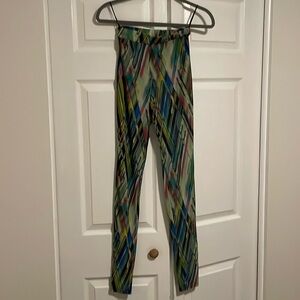Kimcine Curve Multicolor mesh Leggings Size S